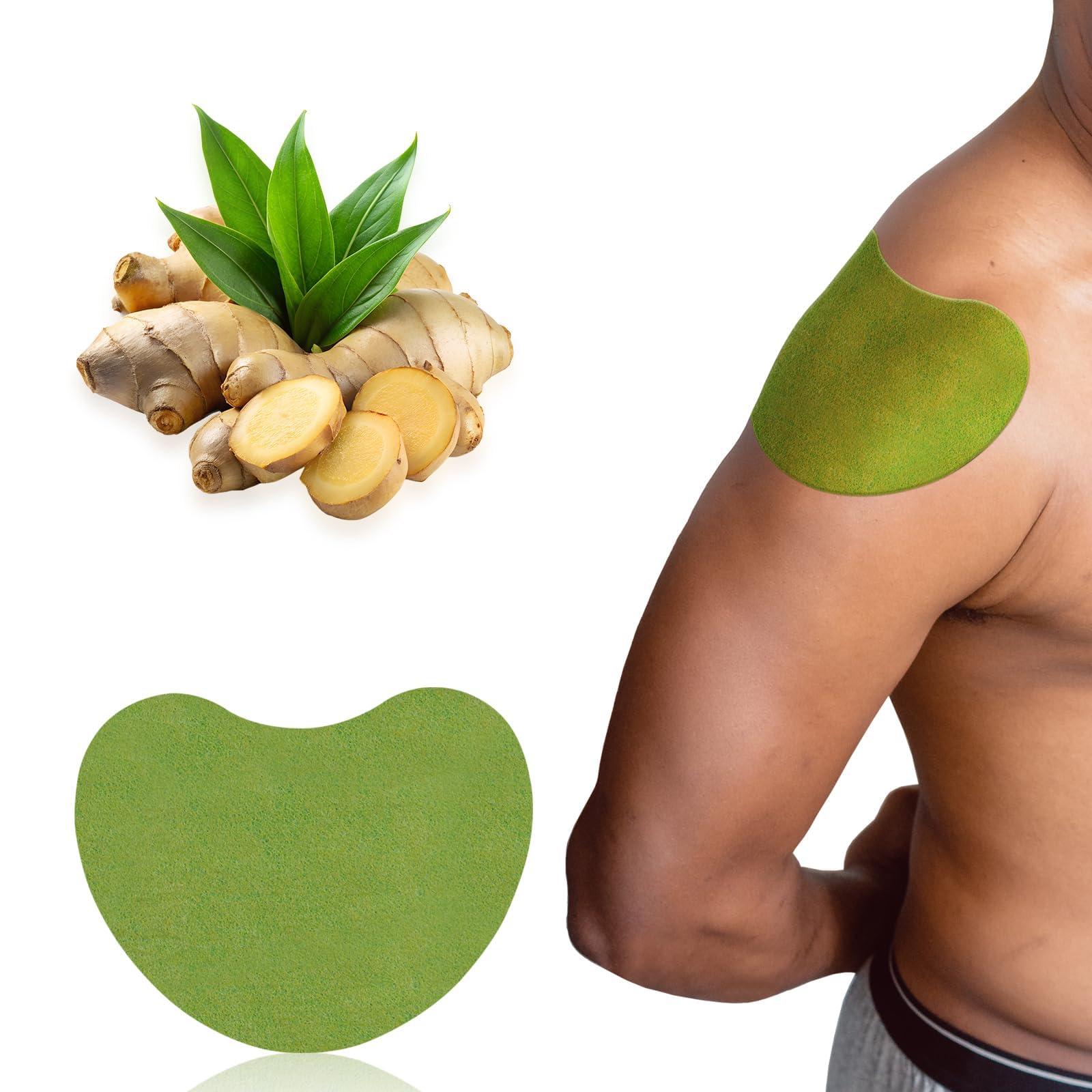 ishancare iShanCare Shoulder Patches - 24 Count Warming Herbal Plaster Maximum Strength Heat Patches, 8 Hours Deep Heating Extra Strength Joint Patch of Shoulder, Knee, Back, Neck