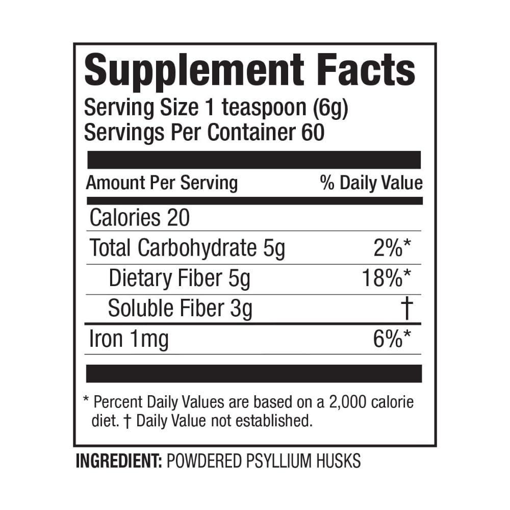Konsyl Konsyl Daily Psyllium Fiber, 3 Pack, 360g Gusset Bag, Gluten Free, Non GMO, Keto Friendly, Unflavored, Easy Mixing Fiber
