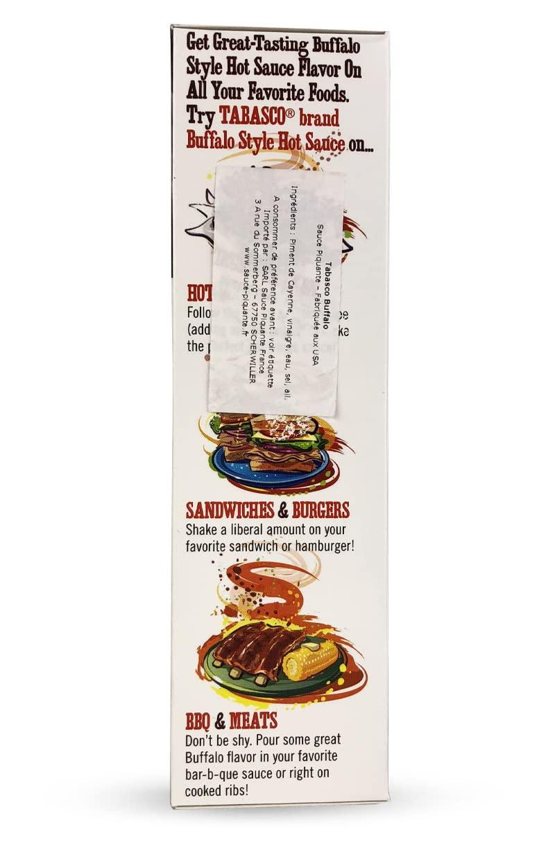 Tobasco Brand Hot Pepper Sauce Tabasco Brand Hot Pepper Sauce - Buffalo Wing Style 5 Oz