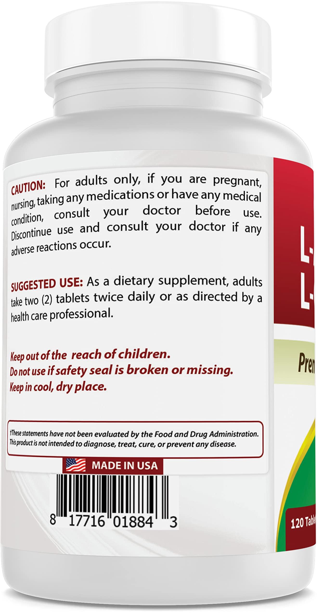 Best Naturals Best Naturals L-Arginine L-Ornithine - 1000mg & L-Citrulline 1500mg