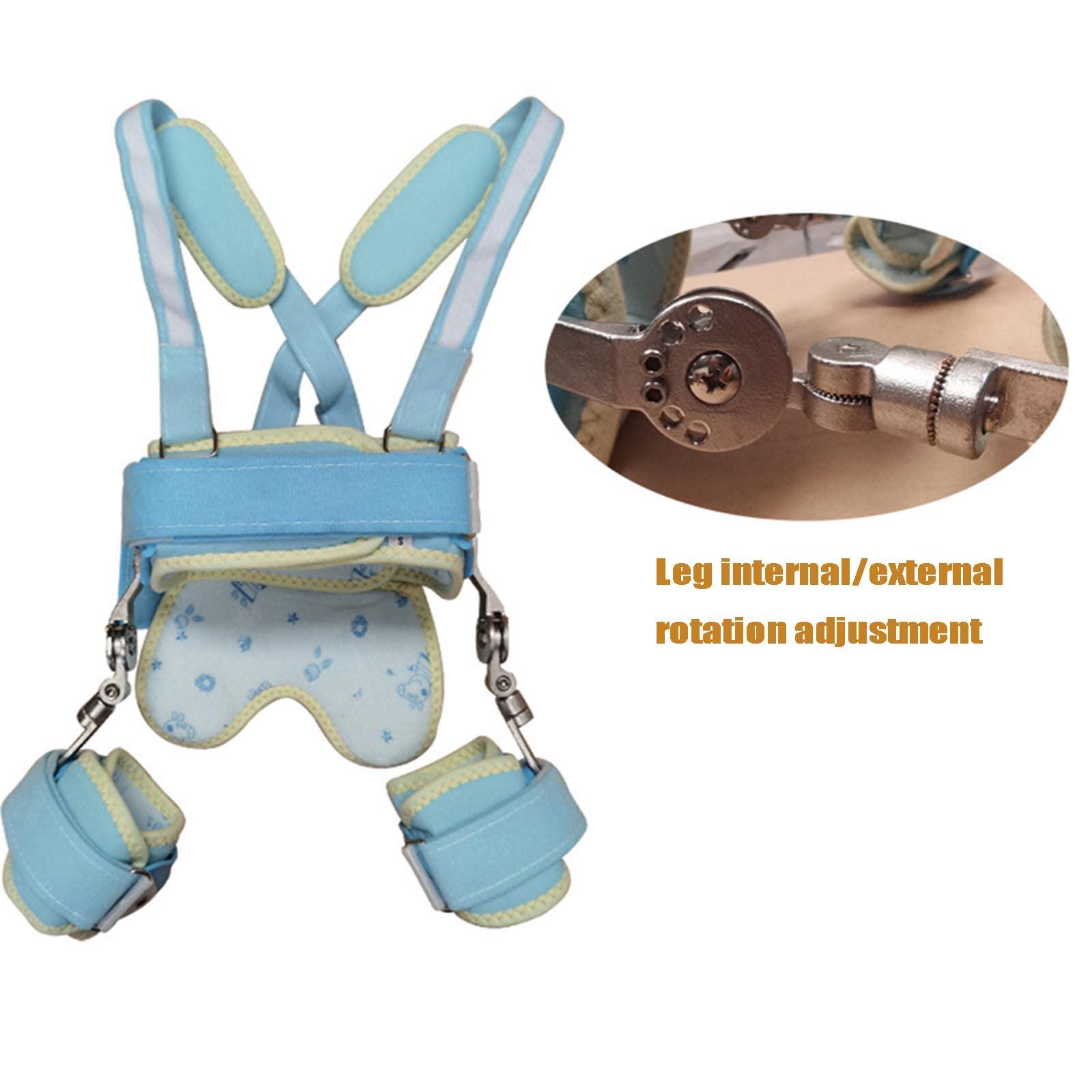 WYSWDJ WYSWDJ Adjustable Hip Abduction Fixation Brace, Children's Hip Joint Dislocation of Hip Abduction Orthosis, Post Op Hip Brace, Suitable for Children Under 4 Years Old,A,S