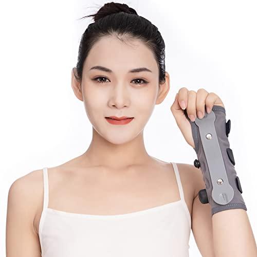 HAILM HAILM Wrist Supports, with Metal Strip Carpal Tunnel Wrist Splint for Both Hand & Wrist Brace, Day Night Wrist Supports for Joint Pain,R
