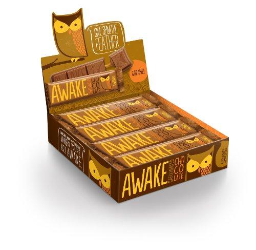 AWAKE Caffeinated Chocolate AWAKE Chocolate - Caramel 1.55oz - 12pk