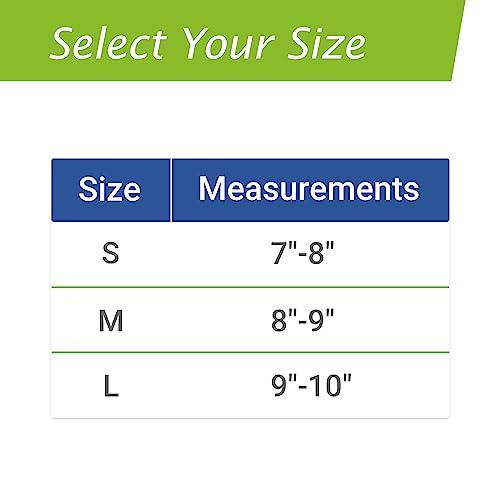 Actimove Actimove Sports Edition Ankle Support Elastic Wrap Around For Pain Management For Sprained, Swollen or Weak Ankles Left/Right Wear Black, Large