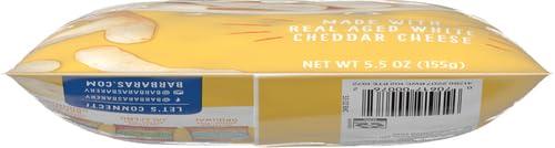 Barbara\'s Bakery Barbara\'s Bakery Cheese Puffs, Baked White Cheddar, 5.5 Oz Bag