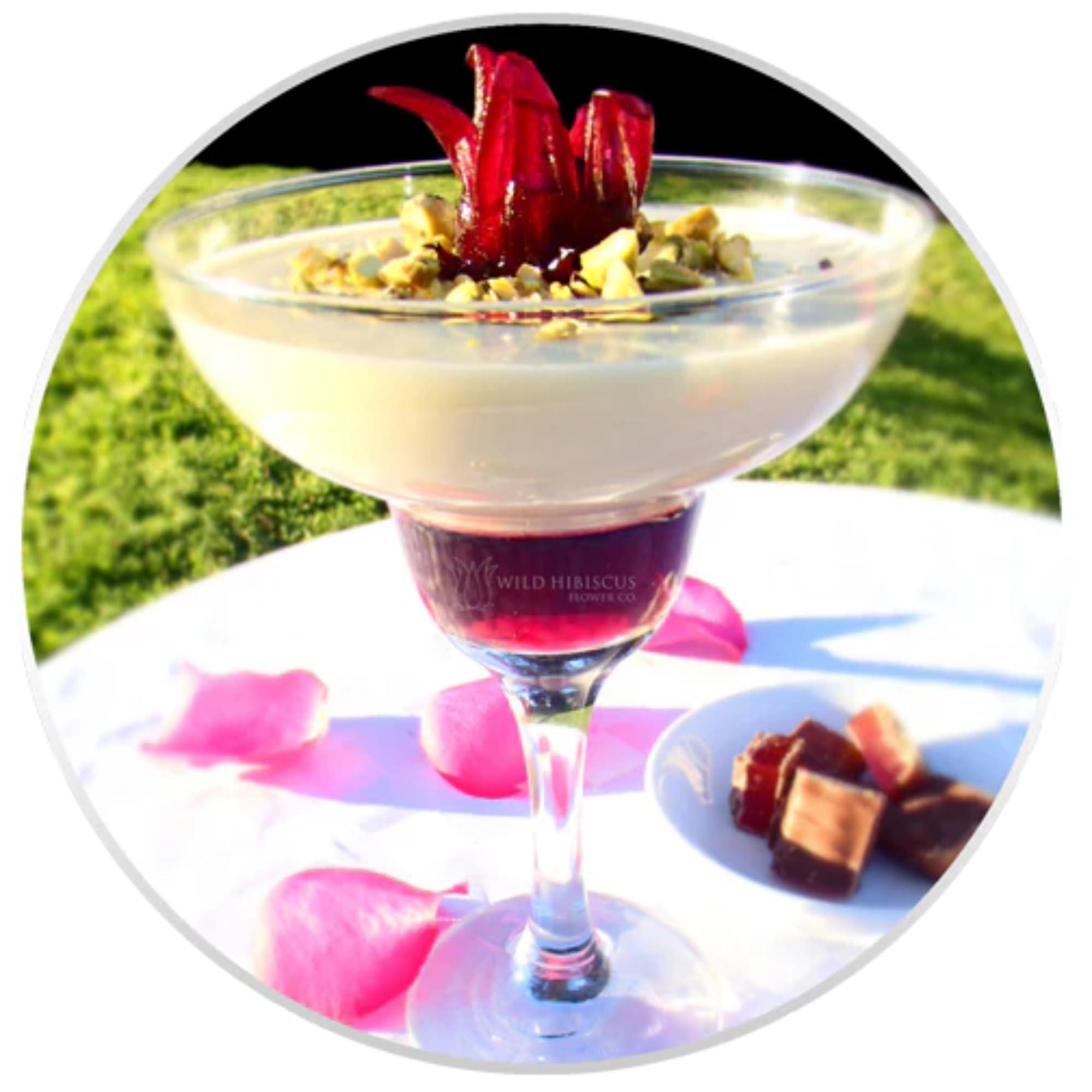 The Wild Hibiscus Flower Company Wild Hibiscus All Natural Hibiscus Cocktail Concentrate (Rose and Hibiscus)