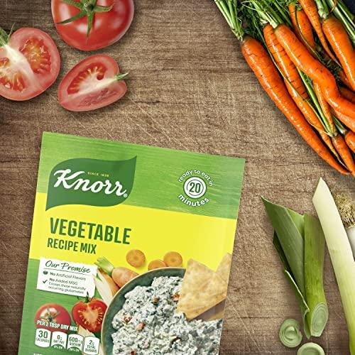 Knorr Knorr Soup Mix and Recipe Mix For Soups, Sauces and Simple Meals Vegetable No Artificial Flavors 1.4 oz, Pack of 12
