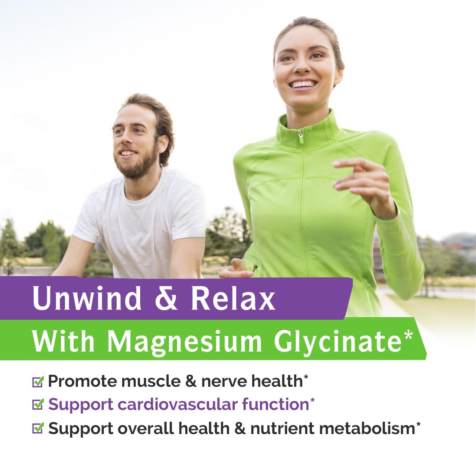 Innate Vitality Innate Vitality Magnesium Glycinate & Turmeric Curcumin Supplements Bundle