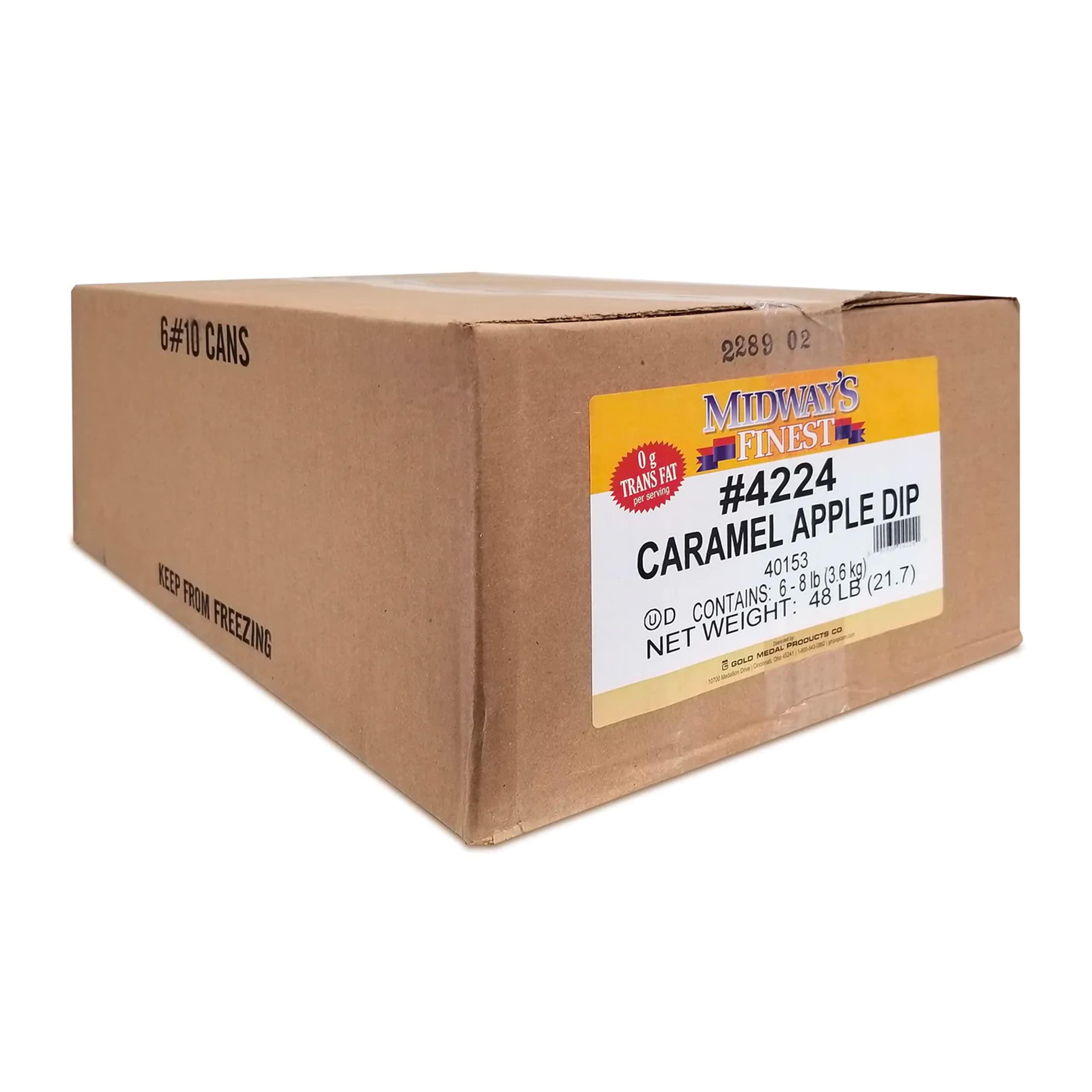 Popcorn Supply Company Midway's Finest Caramel Apple Dip, 8-lb. (Case of 6)