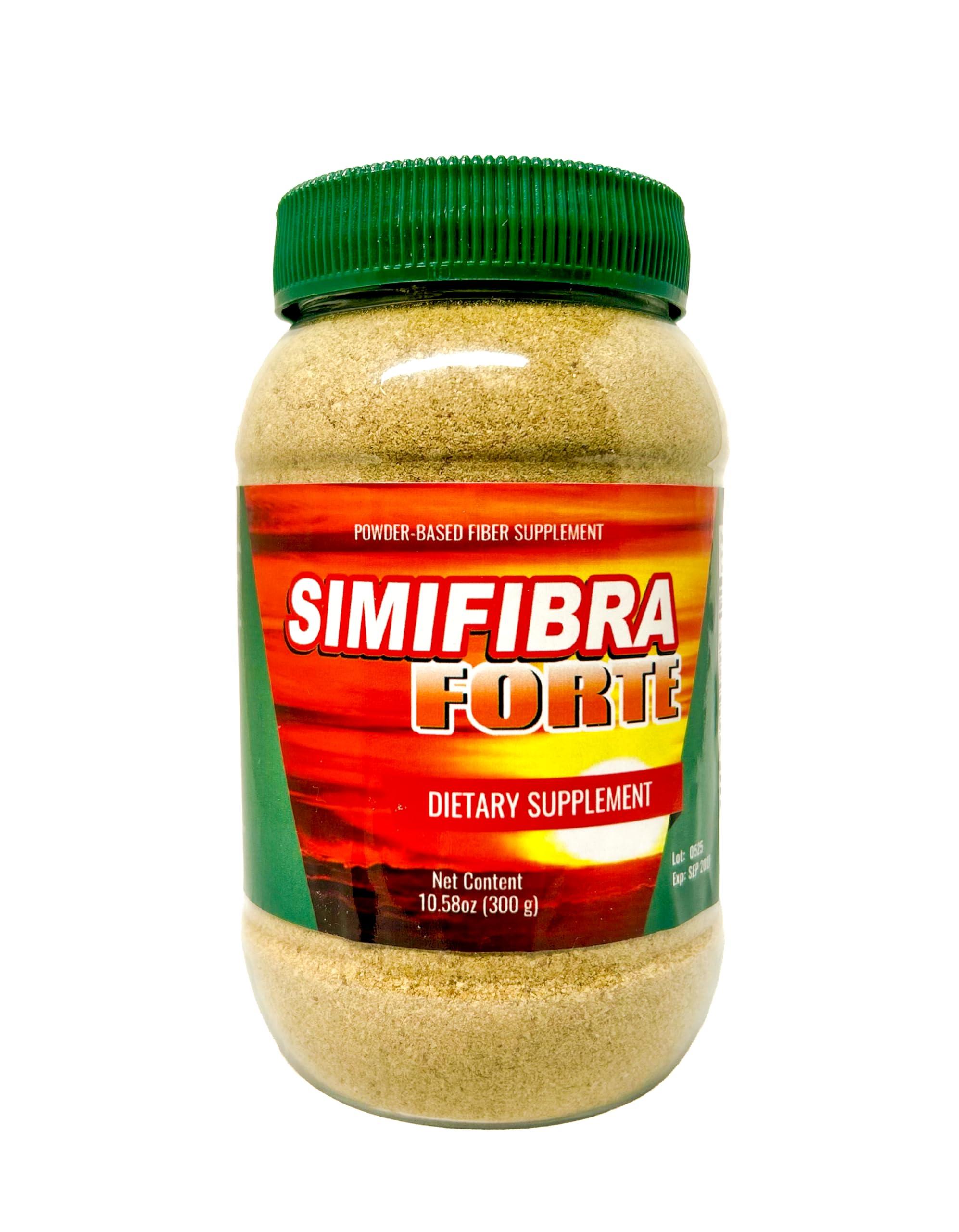 SIMIFIBRA FORTE SIMIFIBRA FORTE-(10.58 oz Suplemento Alimenticio- Polvo para preparar bebida con fibra