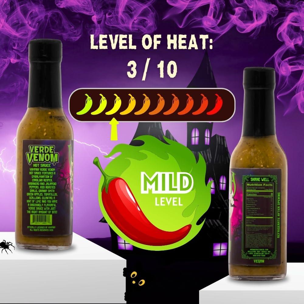 Hellfire Sauces Hellfire Vampira Verde Venom