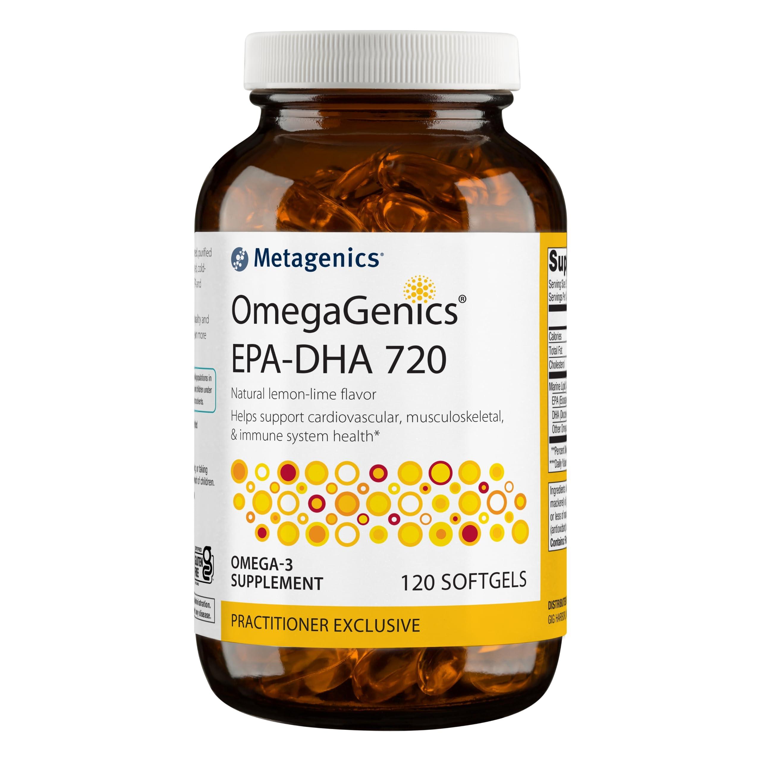 Metagenics Metagenics Bundle - PhytoMulti Without Iron & OmegaGenics EPA-DHA 720-120 Tablets of PhytoMulti for Overall Health - 120 Softgels of EPA-DHA 720 for Heart, Musculoskeletal & Immune System Health*