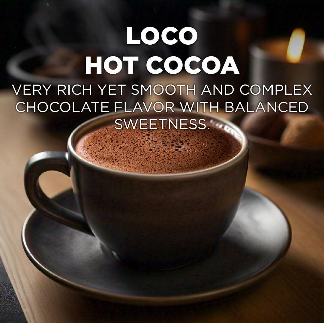 MAUD'S Maud\'s Dark Hot Chocolate Pods, 50ct. | Single Serve Gluten & Dairy Free Hot Cocoa | 100% California Blended Hot Chocolate | Solar Energy Produced Recyclable Pods Compatible with Keurig K Cups Maker