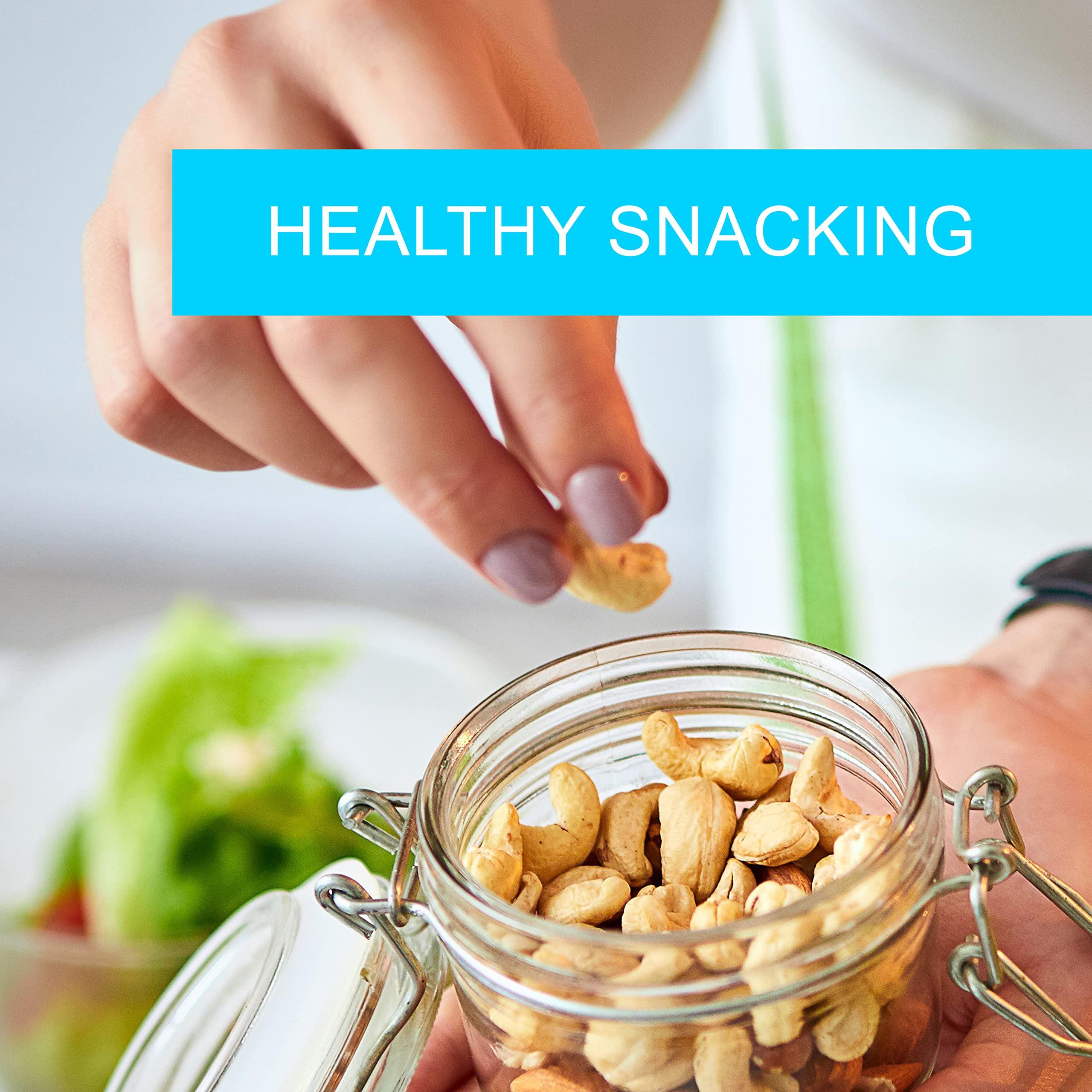 Jaybee\'s Raw Cashews 1 Pound | Whole Natural Unsalted Cashew Nuts | Naturally Gluten-free Cashew Nuts Bulk | Vegan & Keto Protein Snack | Use for Cashew Milk, Butter, Salads, Baking Recipes, Compare to Organic Cashews | Jaybee\'s