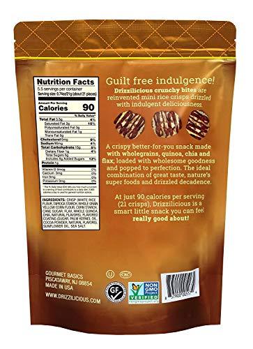 Drizzilicious Drizzilicious Crunchy Drizzle Bites S'Mores Gluten Free 4 Ounce ., 4 Ounce