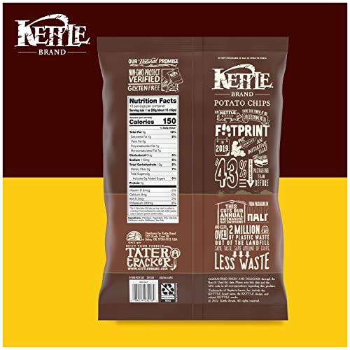 Kettle Brand Kettle Brand Potato Chips, Sea Salt Kettle Chips, Party Size, 13 Oz (Pack of 9)
