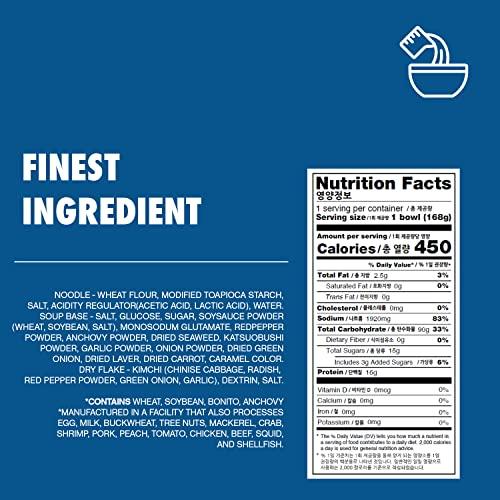 Surasang Surasang Kimchi Janchi Guksu, Spicy and Savory Korean Thin Non-Fried Noodle with Kimchi Bowl, Healthy Instant Noodle, 5.92 Ounce, Pack of 1