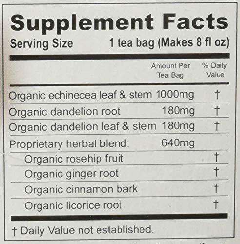 Numi NUMI Organic Immune Boost Tea, 16 CT