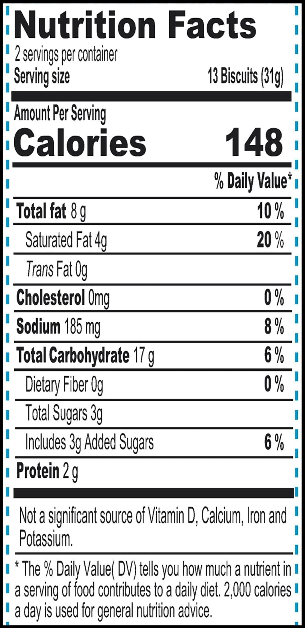 BRITANNIA Britannia Crackers 50 50 Maska Chaska Biscuit 2.19oz (62g) - Dipped in Butter and Peppered - Delicious, Light & Crispy Cookies (Pack of 6)