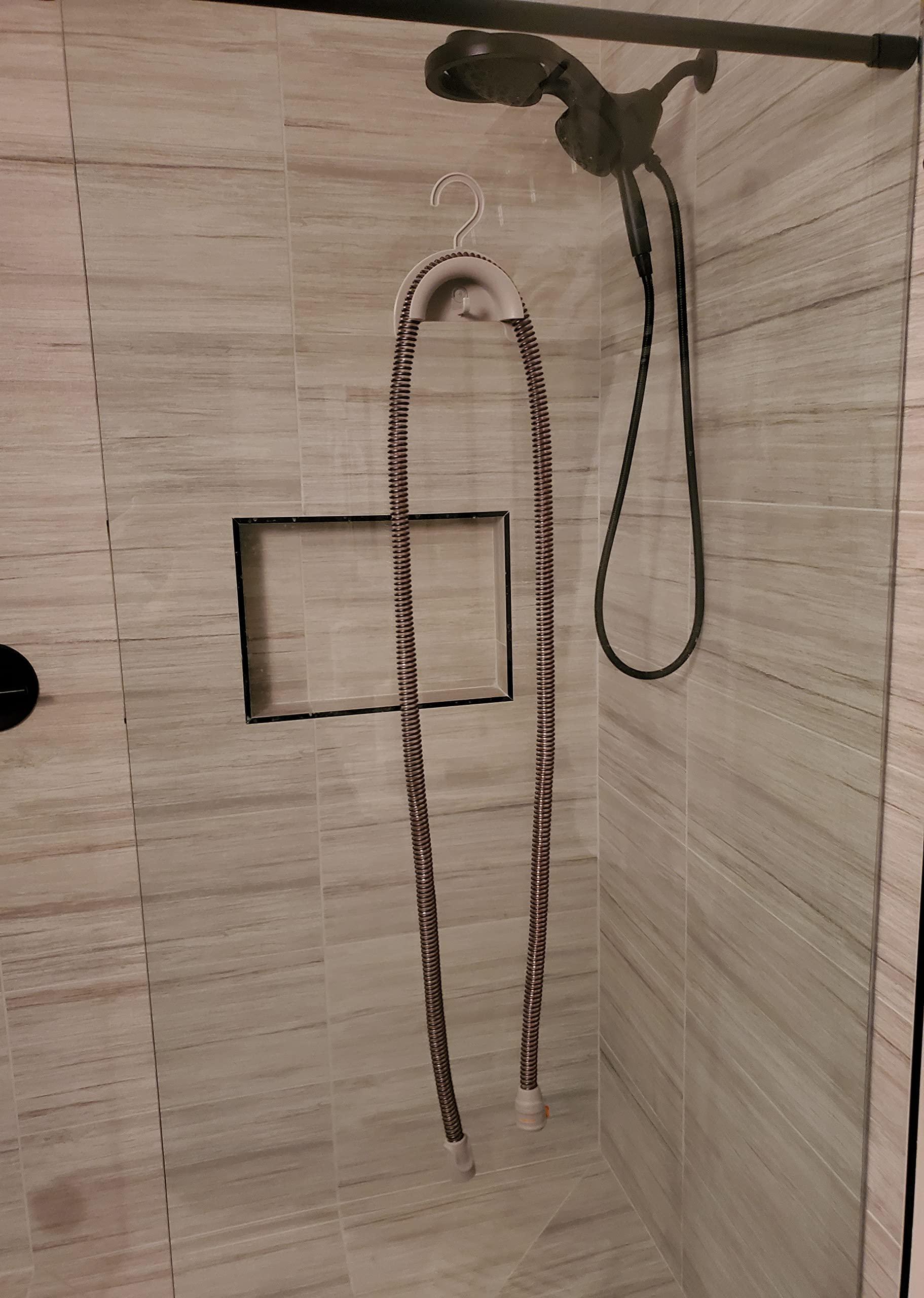 REMREST RemRest CPAP Hose Holder with Suction Cup and Headgear Hook - Universal Holder for Hanging CPAP Tubing, Nasal Mask, Nose Pillow and Sleep Apnea Machine Accessories for Drying After Cleaning