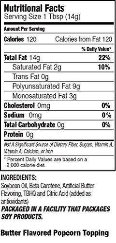 At-The-Movies-Popcorn Buttery Flavor Popcorn Topping (Gallon Only)