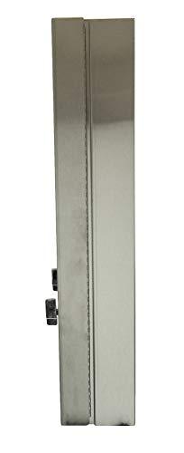 Frost Frost 608-3-0.50 Feminine Napkin and Tampon Vendor, 14.9" L x 25.4" H x 5.75" D, Metallic