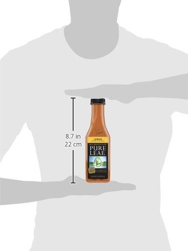 Pure Leaf Pure Leaf Iced Tea, Sweetened Lemon, Real Brewed Tea, 18.5 Fl Oz Bottles (Pack of 12)