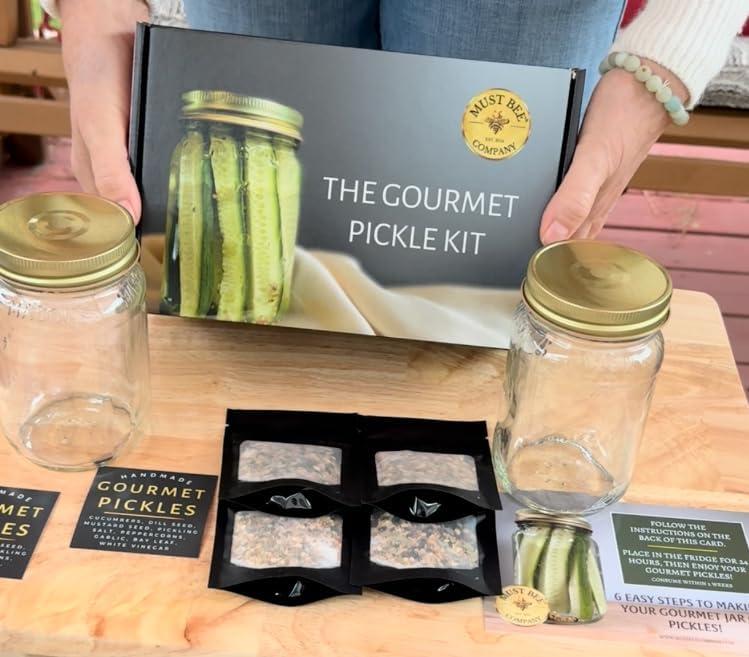 MUST BEE THE GOURMET PICKLE KIT by MUST BEE- MAKE YOUR OWN PICKLES!