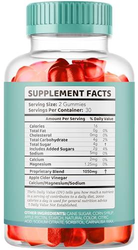 LIVORKA Ketolicious Keto ACV Gummies Advanced Formula, Ketolicious Gummies, 60 Gummies for 1 Month