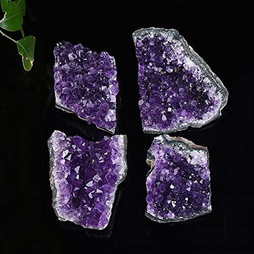 Generic Raw Amethyst Clusters,Natural Amythestyst Crystals,Natural Amethyst Geode Cave Healing Crystal Stones(20-30g)