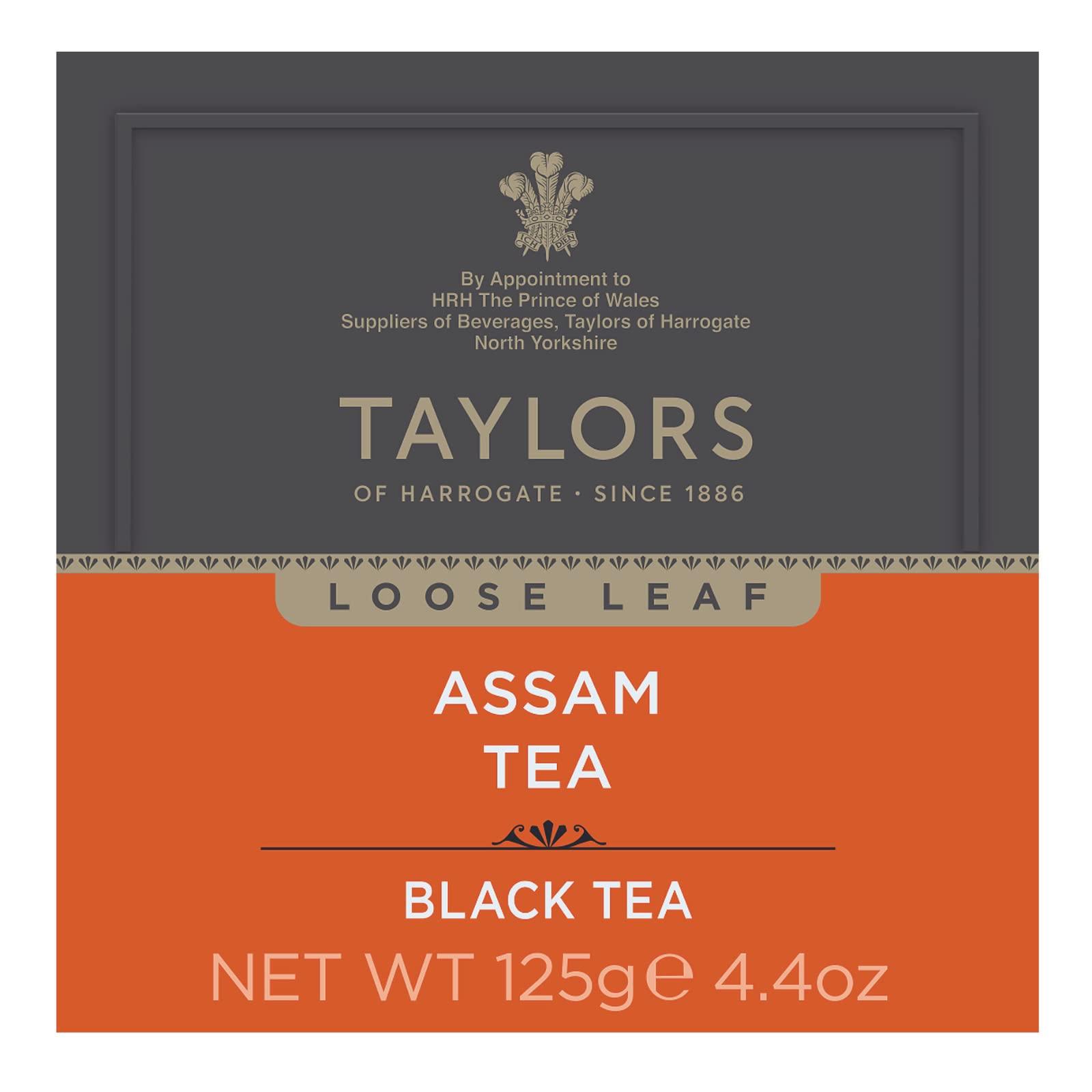Taylors of Harrogate Taylors of Harrogate Pure Assam Loose Leaf, 4.41 Ounce Carton (Pack of 2)