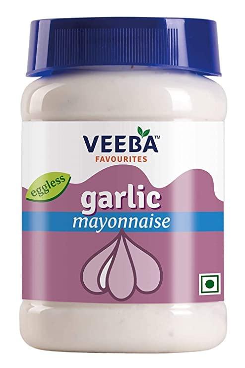 Generic VEEBA EGGLESS SMART MAYONNAISE AND GARLIC MAYONNAISE 250G (PACK OF 2)