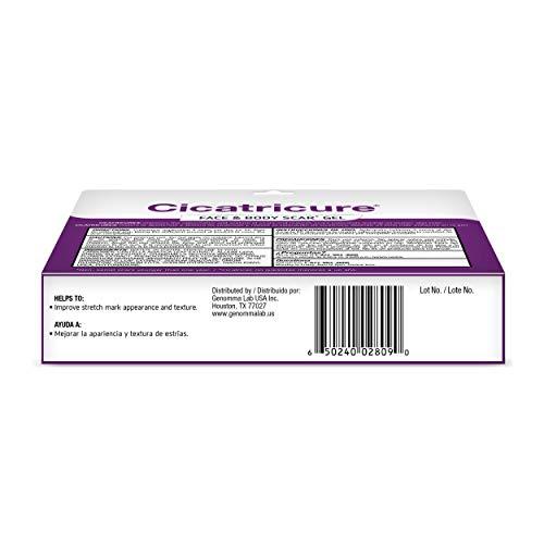 Cicatricure Cicatricure Scar Gel Cream Reduces Visible Scarring From Surgery, Burns, Acne, Injury 1.0 oz ( 2pk.)