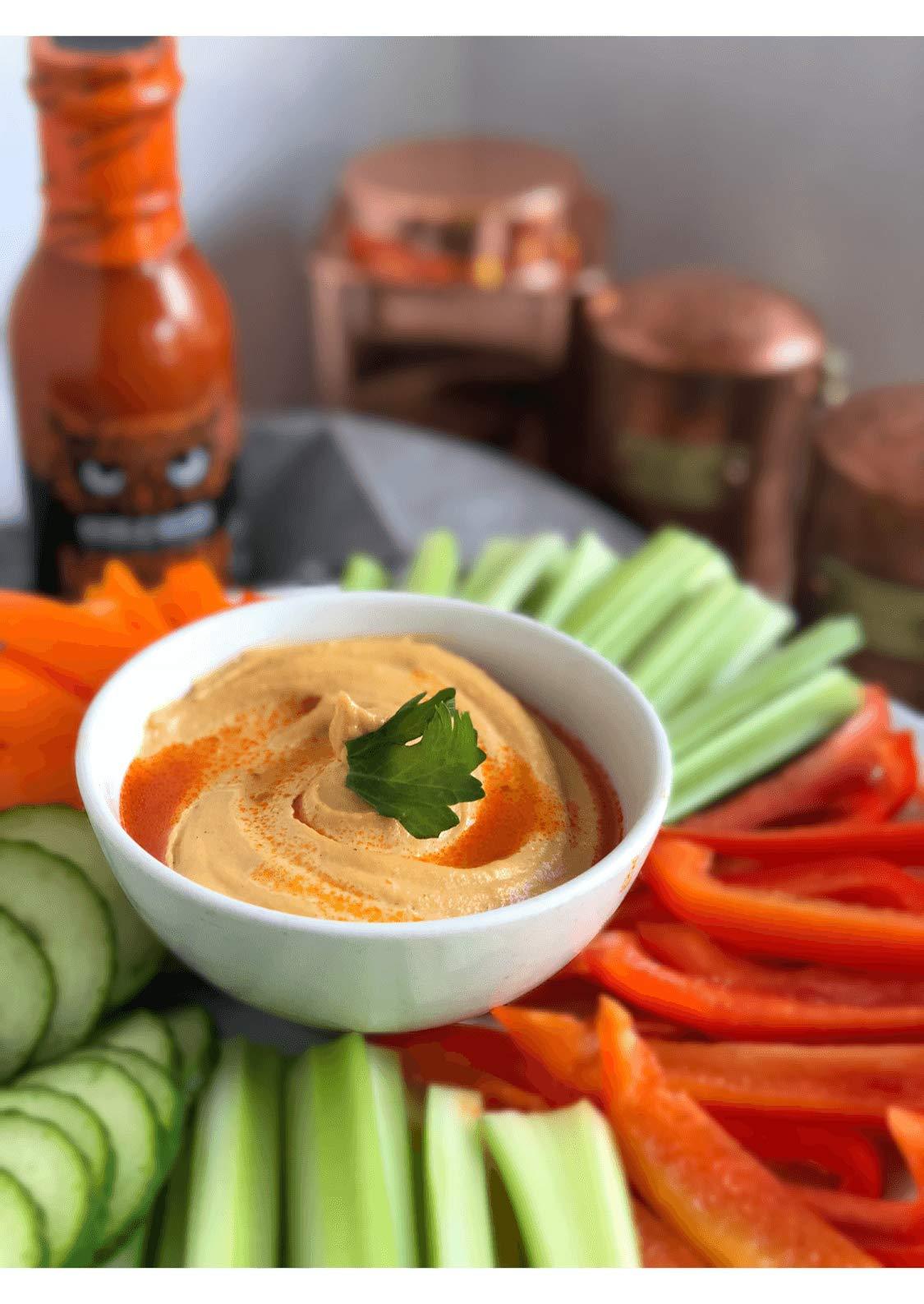 The New Primal Noble Made Buffalo Sauce, Keto, Gluten Free, Vegan Dipping & Wing Sauce, Low Carb, Dairy Free, Low Calorie, Paleo, Low Sugar, and Whole30 Approved, Medium Buffalo, 13 oz (1 Count)