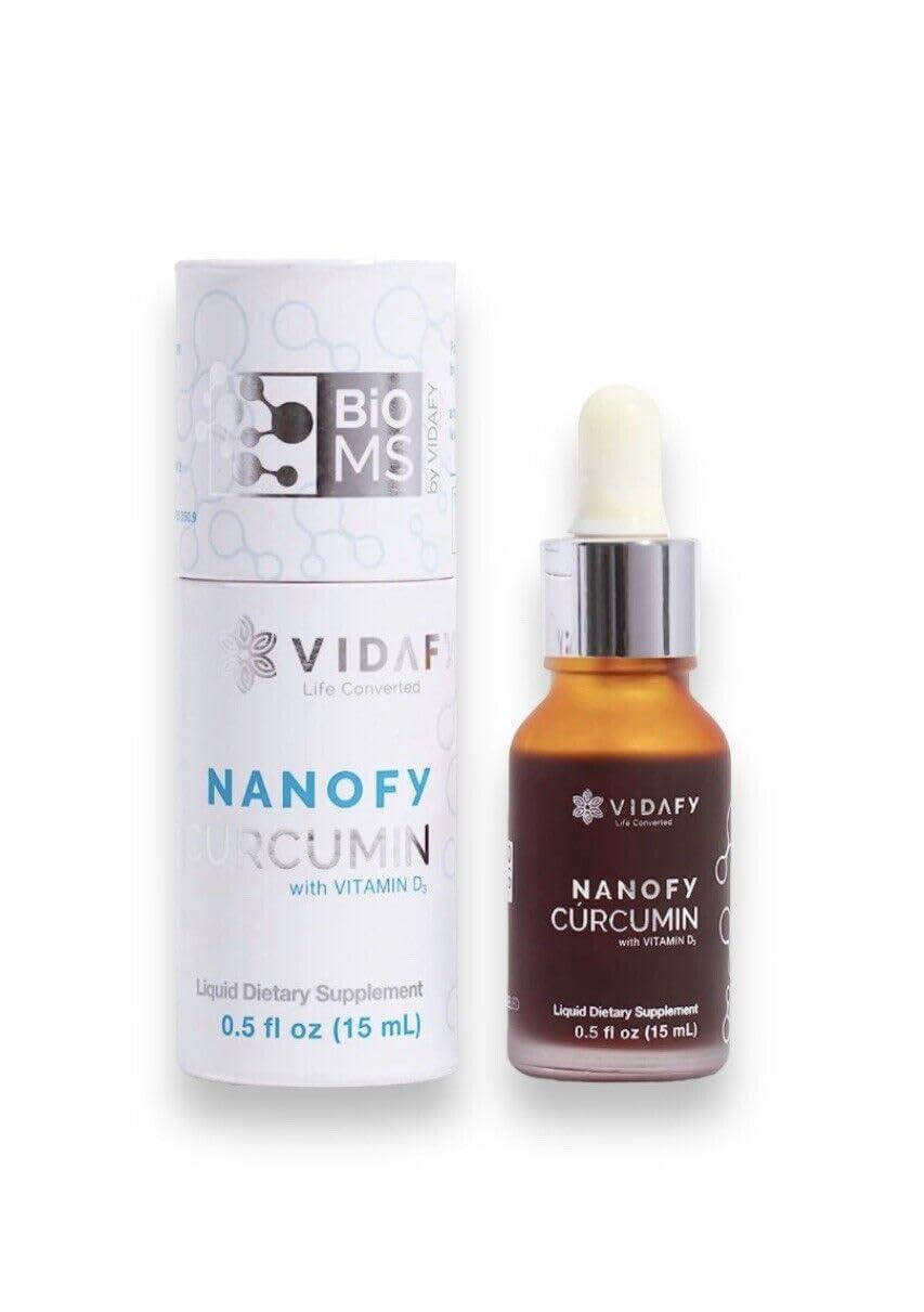 VidaFy Curcumin NANOFY with BioMS and D3