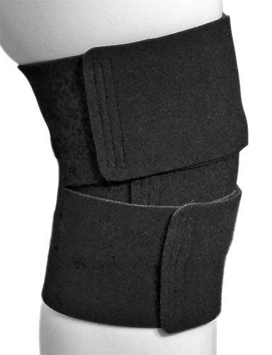 ReadyWrap Ready Wrap Knee Compression Wrap, ReadyWrap (Small, Black)