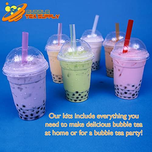 Bubble Tea Supply BUBBLE TEA SUPPLY At Home Wintermelon Syrup Black Tea [40-45 drinks] Starter Bubble Tea Kit Gift Set Bubble Tea Boba Instant Boba Milk Tea Tapioca Bubble Tea Bubble Tea Starter Kit Tapioca Balls Boba