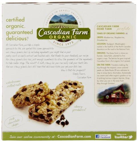 Cascadian Farm Cascadian Farm Organic Chocolate Chip Chewy Granola Bars, 6 Bars, 7.4 oz