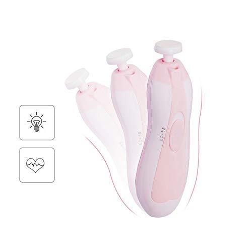 Valcatch Electric Baby Nail Care Set Baby Nail Filer and Baby Nail Clippers with Light Manicure Pedicure Cutter Scissors