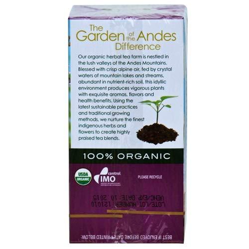 Garden of the Andes Garden of the Andes Herbal Organic Decaf Lemon Verbena Hot Tea Bags, 0.9 oz, 20 Tea BagCount