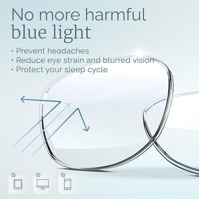GIBLOGO GIBLOGO Reading Glasses for Women/Reading Glasses Men Eye Glasses Blue Light Reading Glasses Cheaters Eyeglasses