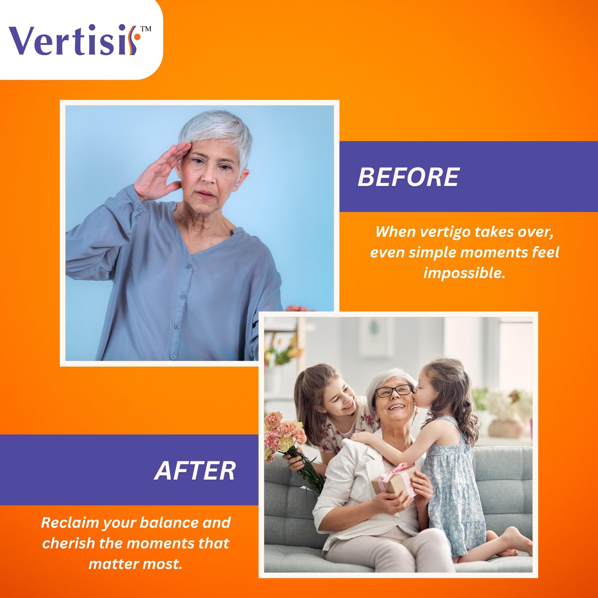 Scientific Health Vertisil 2-Month Supply Relieve Vertigo - All Natural