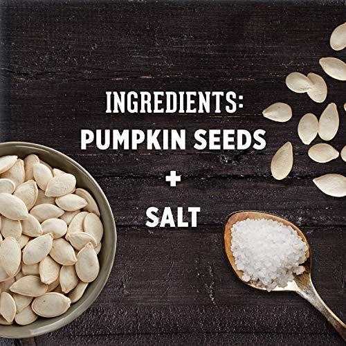 DAVID Seeds DAVID Seeds Salted and Roasted Pumpkin Seeds, Keto Friendly Snack, 5 OZ Bags, 12 Pack