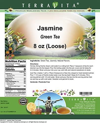 TerraVita Jasmine Green Tea (Loose) (8 oz, ZIN: 531577)