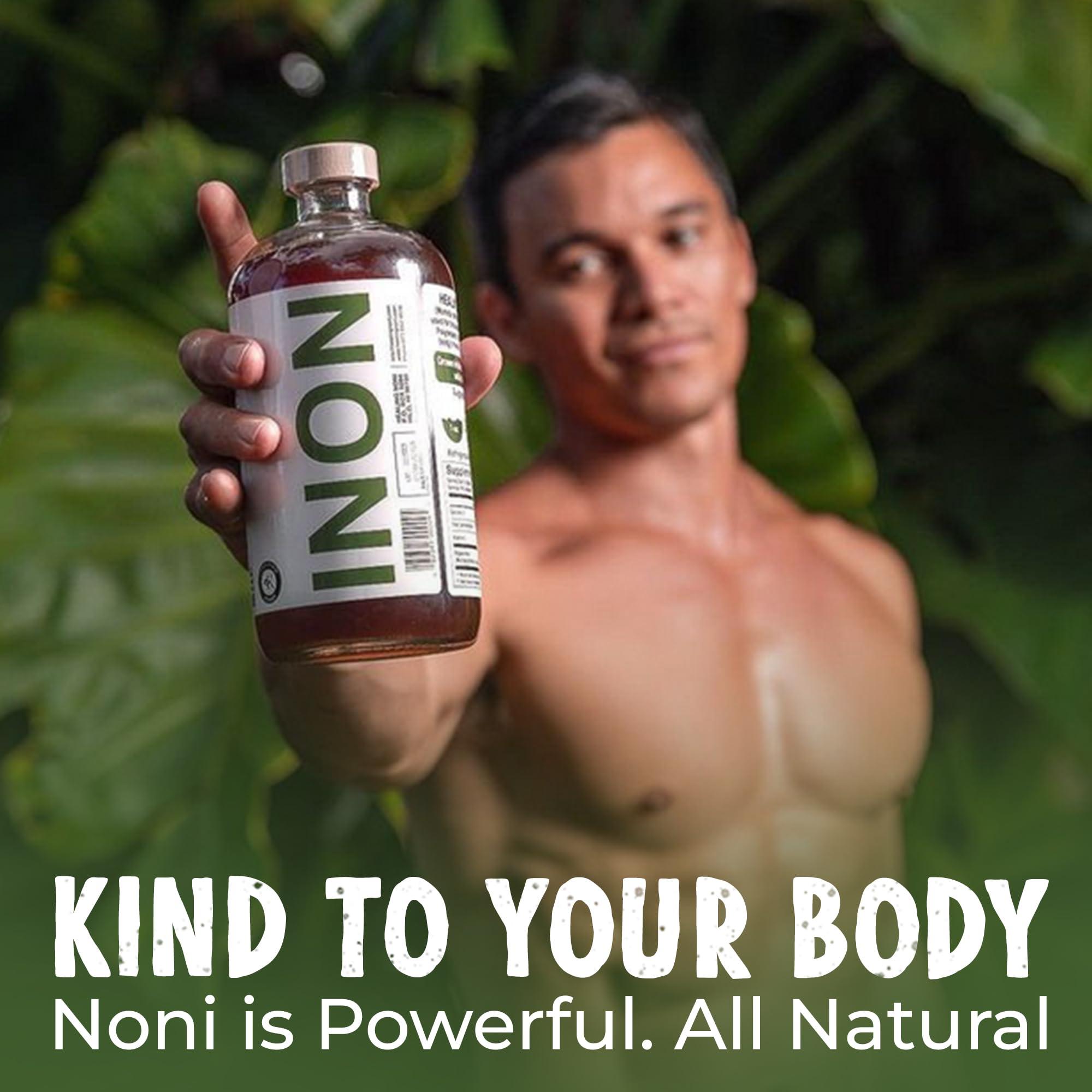 Healing Noni Healing Noni - Sparkling RAW Organic Noni Juice - 1 Pack Glass Bottle 32oz - All-Natural Unsweetened Fresh Fruit - Farm Direct - USDA Certified