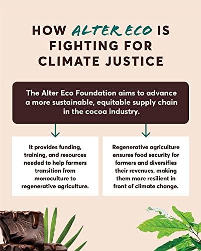 Alter Eco Alter Eco | Dark Chocolate Bars | Pure Dark Cocoa, Fair Trade, Organic, Non-GMO, Gluten Free (2-Pack Super Blackout)