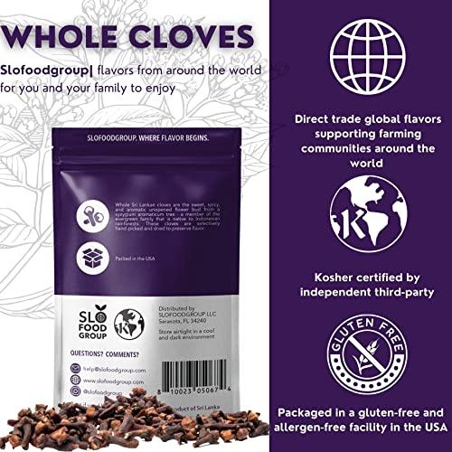 Slofoodgroup Slofoodgroup Whole Cloves hand picked cloves, 4 oz whole cloves
