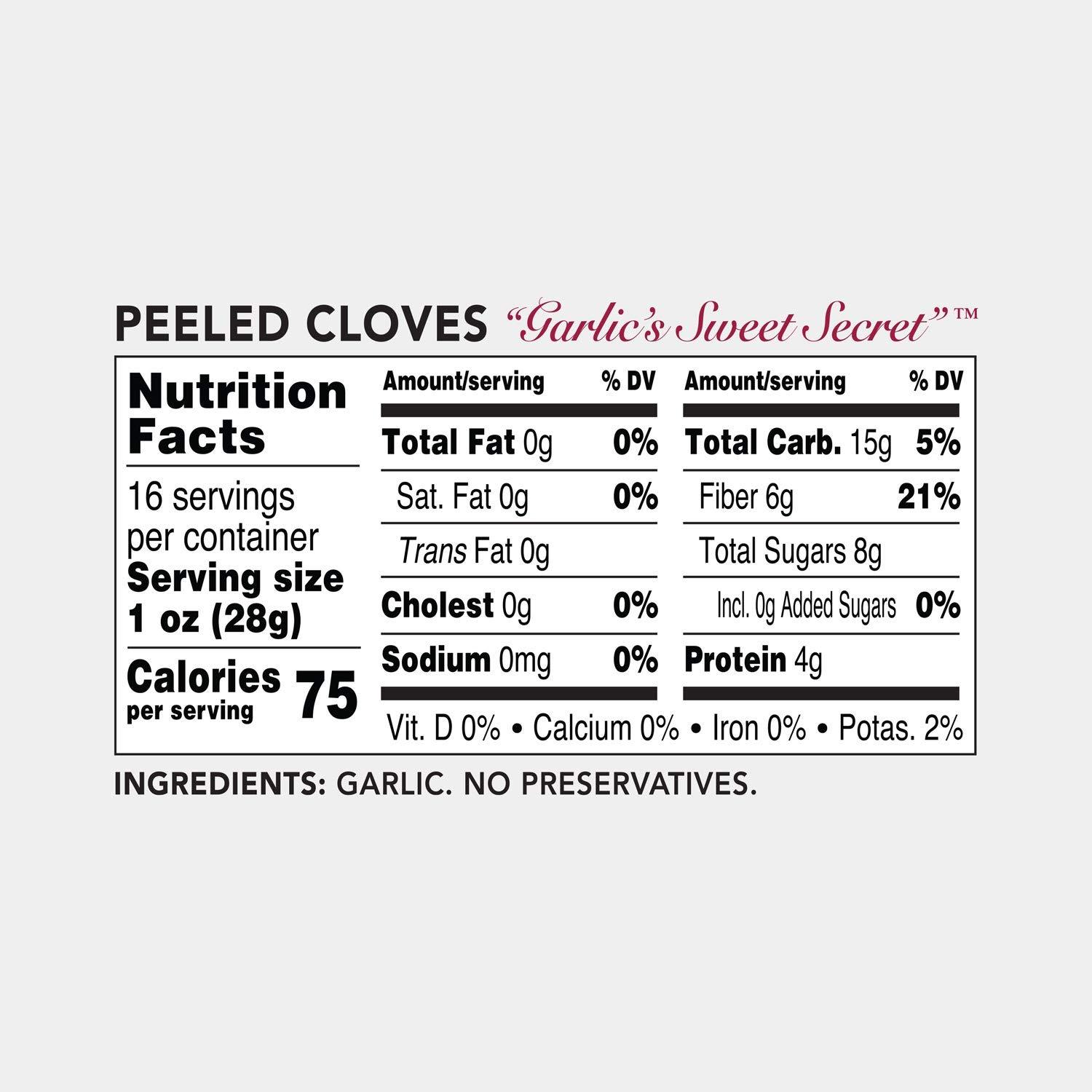 Black Garlic North America Peeled Black Garlic (1 lbs) Kosher Certified by Black Garlic North America