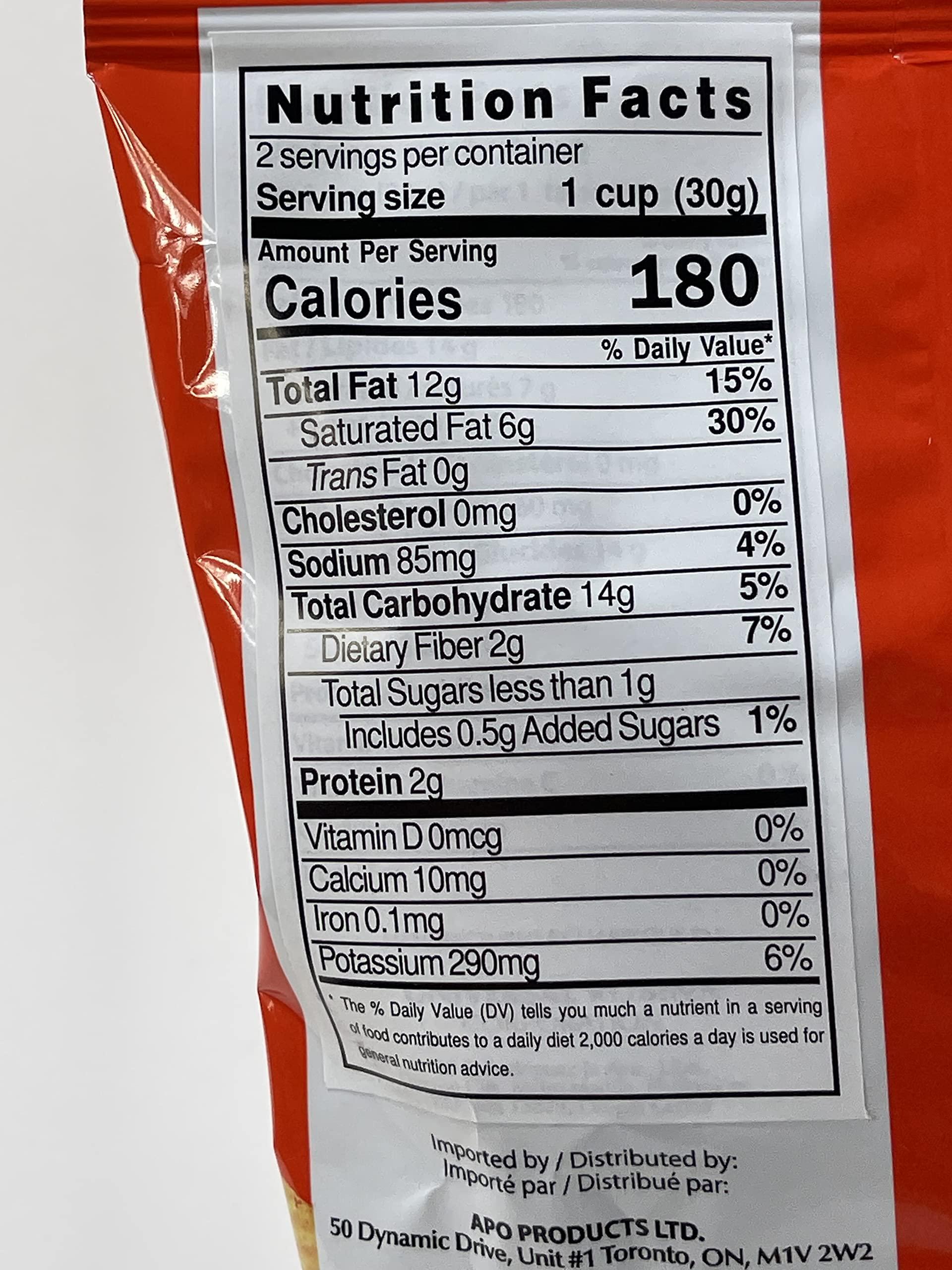 JACK N JILL Jack N Jill VCut Potato Chips 60 g 6-PACK