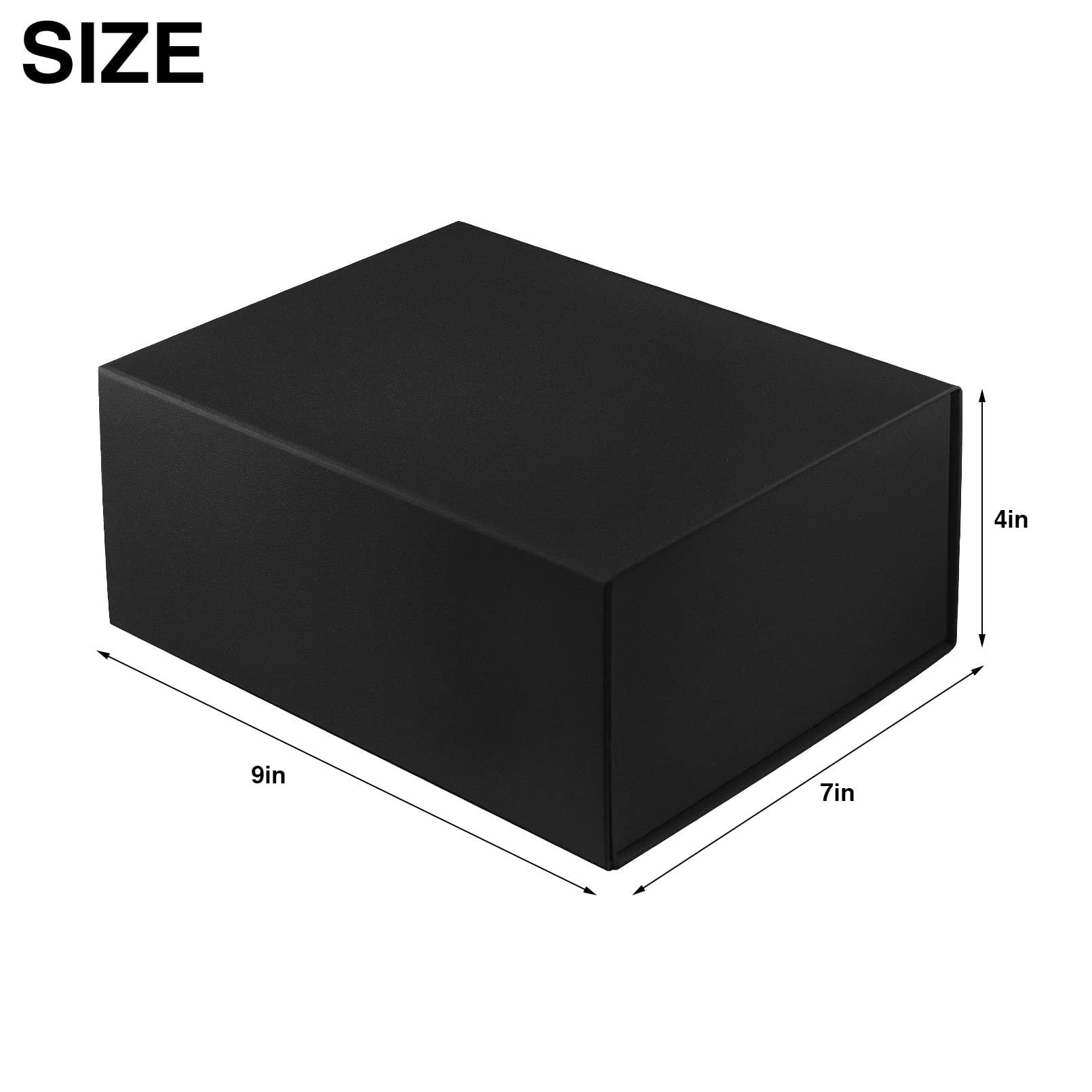 MOYEUPAC MOYEUPAC Gift Boxs 9\" X 7\" X 4\" with Magnetic Closure Lid for Gift Packaging, Gift Boxs for Father\'s Day, Mother\'s Day, Presents Christmas and Various Holidays